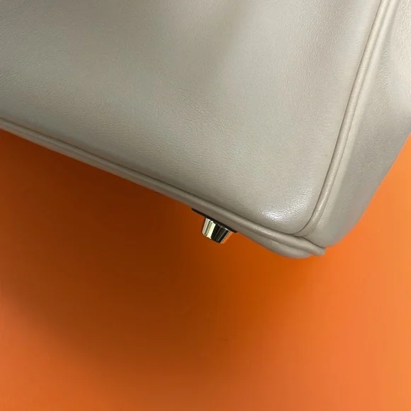 Hermes Swift Birkin 25 TRENCH C-stamp FULL set - Picture 9 of 17